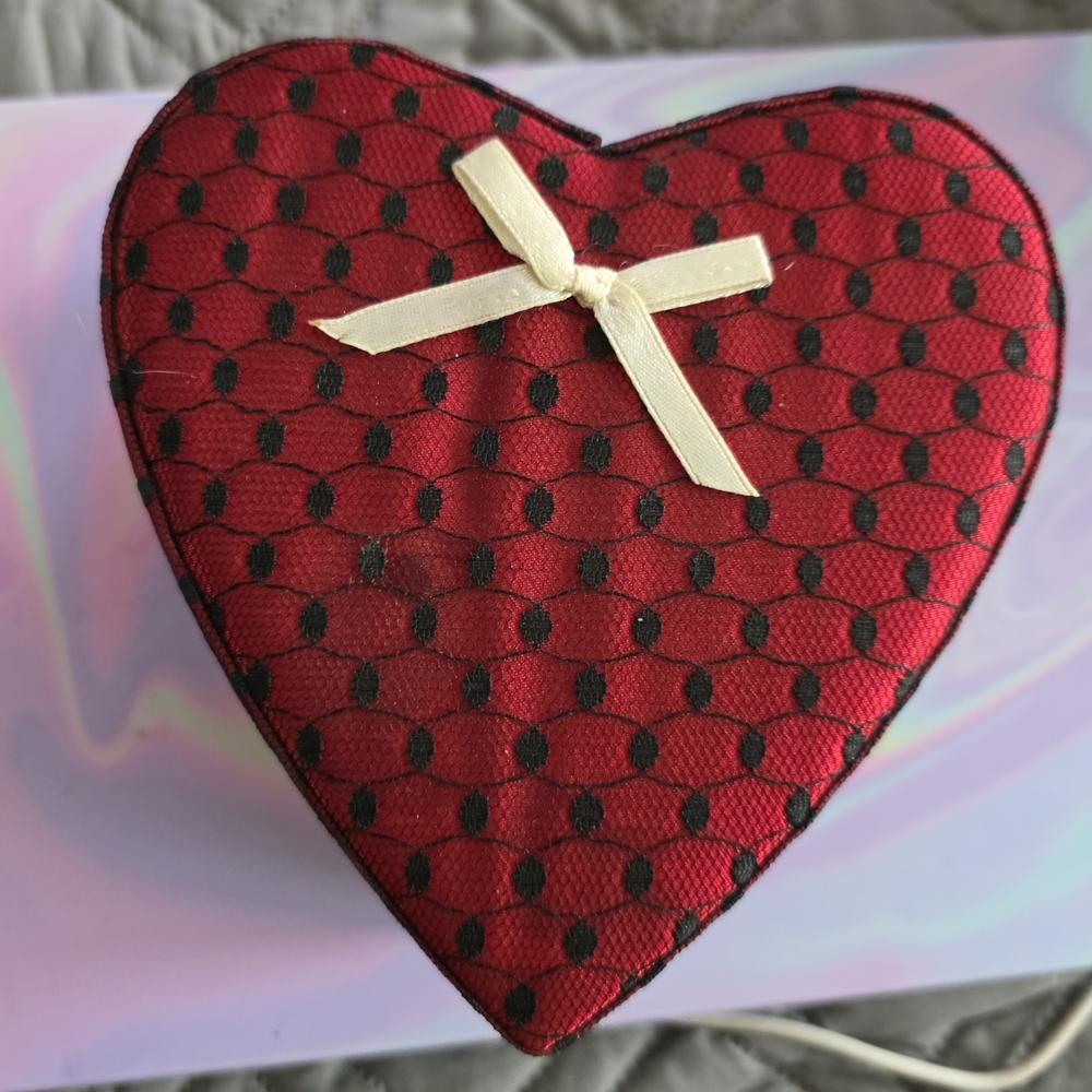 Victoria's Secret Red Heart Storage Box